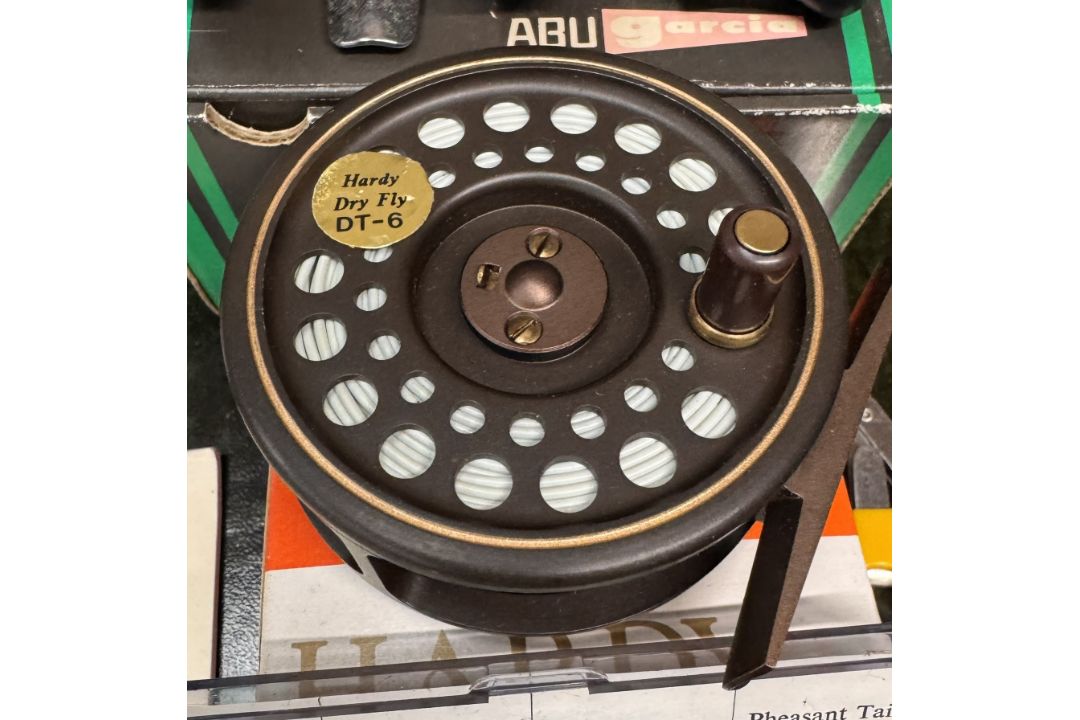 Two Hardy fly fishing reels together with an ABU Ambassador Mag 2 reel, - Image 4 of 8