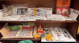 A collection of first day covers together with stamps,
