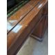 A Charles Barr reproduction pedestal desk with a leather inset inverted breakfront top above a - Image 8 of 8