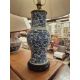 A Japanese Imari pattern vase converted to a table lamp together with three Chinese blue and white - Image 19 of 25
