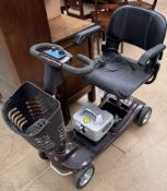 A Frontier folding mobility scooter