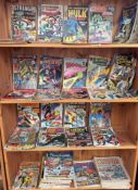 A large collection of Comics including The Amazing Spiderman, Thor, Iron Man, Daredevil,