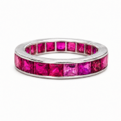RUBY FULL ETERNITY RING