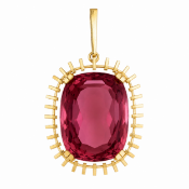 MAGNIFICENT 79.51 ct. TOURMALINE BROOCH/PENDANT