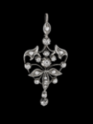 VICTORIAN DIAMOND PENDANT