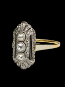 ART-DECO DIAMOND RING