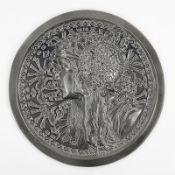 Mucha - Keramikplatte