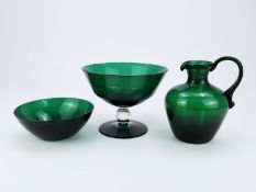 Konvolut Glasgefäße