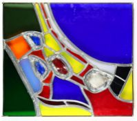 Modernes Glasbild