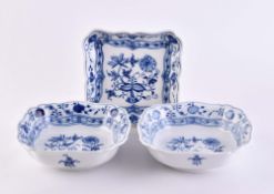 3 Anbietschalen Meissen