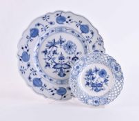 2 Teller Meissen