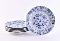 6 Speiseteller Meissen