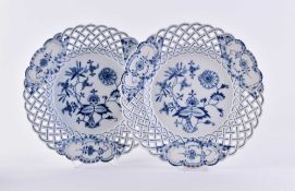 Paar Teller Meissen