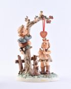 Hummelfigurengruppe "Ein Herz für dich"