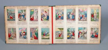 Sammelalbum mit christlichen Motiven