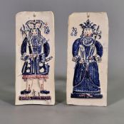 2 Keramikreliefs