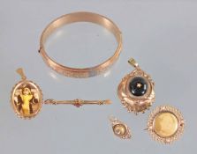 Posten Antik-Schmuck um 1880/1900