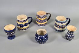 6 Teile Bunzlauer Keramik
