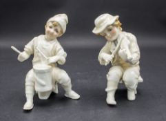 Paar Musikanten / A pair of musicians, Karl Ens, Volkstedt, um 1940