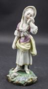 Weinendes Mädchen mit zerbrochenem Krug / A figure of a weeping girl with a broken jug, ...