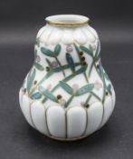 Jugendstil Vase mit Mistelzweigen / An Art Nouveau vase with mistletoe branches, Karl Ens, ...