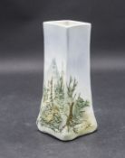 Jugendstil Vase mit Gebirgslandschaft / An Art Nouveau vase with mountain landscape, Karl Ens, ...