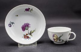 Tassen mit Untertasse / A cup with saucer, KPM Berlin, um 1800