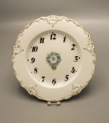 Teller als Uhrenzifferblatt / A plate as a clock dial, Meissen, um 1921