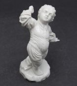 Kinderfigur 'tanzender Knabe' / A figure of a dancing boy, wohl Passau, Ende 19. Jh.