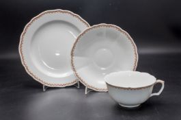 3-tlg. Teegedeck / A 3-piece tea setting, Meissen, Mitte 20. Jh.
