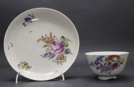 Koppchen mit Unterschale / A coupling with saucer, Zürich, um 1780