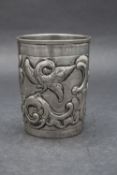 Rokoko Becher / A Rococo silver beaker, Meister IM, Moskau/Moscow, 1778