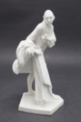 Kavalier mit Mantel und Rose / A figure of a rose cavalier, Nymphenburg, Ende 19. Jh.