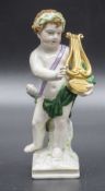 Putto mit Lyra / A cherub with a lyra, KPM Berlin, Ende 19. Jh.