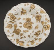 Prunkteller mit Ackerwinde / A plendor plate with field bindweed, Meissen, 19. Jh.
