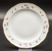 Gebäckteller mit Insekten und Blumen / A serving plate with insects and flowers, Meissen, ...