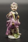 Kleine verkleidete Amorette / A small disguised amoretto, Meissen, um 1775