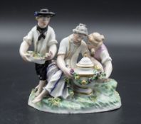 Gärtnergruppe / A group of gardeners, Frankenthal, 1778