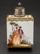 Teedose / A tea caddy, Meissen, um 1740