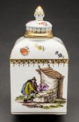 Teedose / A tea caddy, Meissen, um 1745