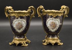 Paar Prunkvasen / A pair of splendor vases, Meissen, 1840-1870