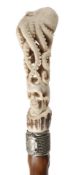 Spazierstock Memento Mori
