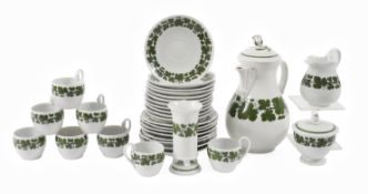 Meissen Kaffeeservice Weinlaubdekor