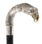 Spazierstock Silber