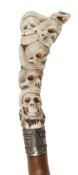 Spazierstock Memento Mori