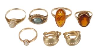 Konvolut Goldschmuck 