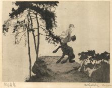 Wilhelm Lefébre, Satyr und Nymphe