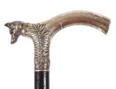 Spazierstock Silber