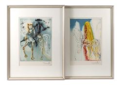 Salvador Dali, aus "Les Chevaux de Dali"