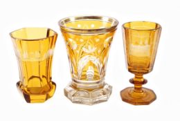 Drei Becher Biedermeier